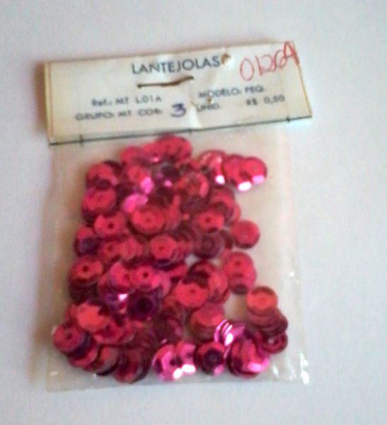 LANTEJOULAS PEQ.  MAGENTA L.01A/01264